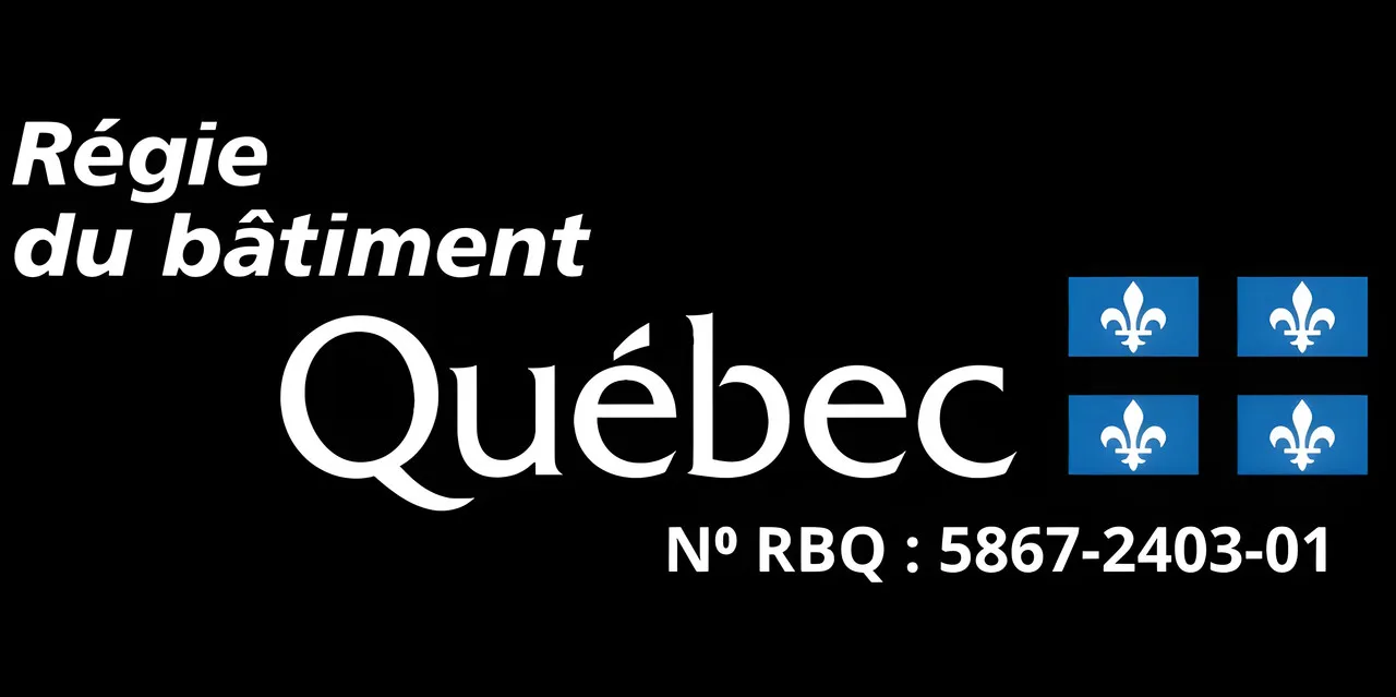 Licence de la Régie du bâtiment du Québec (RBQ) pour Surface Prestige